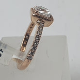 LADIES PANDORA MET RING - Ring Size J / 5 US
